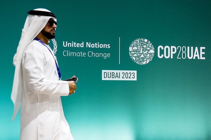 Cumbre climática (COP28) de las Naciones Unidas en Dubái. · Foto: Ludovic Marin, AFP