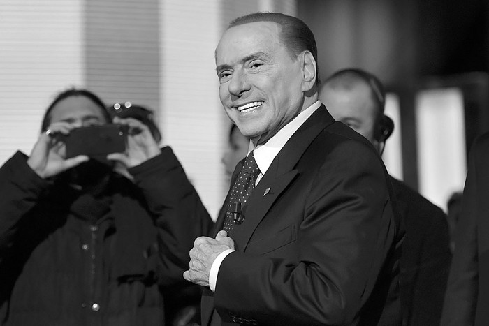 Silvio Berlusconi, líder de Forza Italia, el 18 de enero, en Roma. Foto: Andreas Solaro, AFP